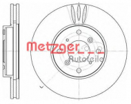 Тормозной диск METZGER 6641.10
