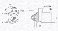 Стартер MAGNETI MARELLI 063523680010