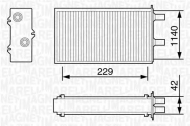 Теплообменник MAGNETI MARELLI 350218055000