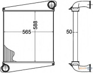 Теплообменник BEHR HELLA SERVICE 8ML 376 758-201