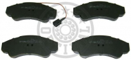 Комплект тормозных колодок OPTIMAL 95901
