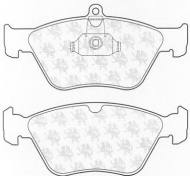 Комплект тормозных колодок QH Benelux BP793