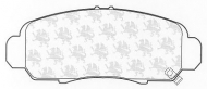 Комплект тормозных колодок QH Benelux BP1217