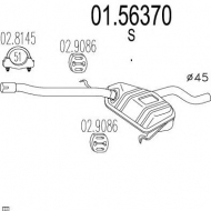 Амортизатор MTS 01.56370