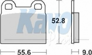 Комлект тормозных накладок KAVO PARTS BS-2905