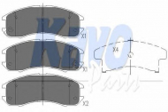 Комплект тормозных колодок KAVO PARTS KBP-4525