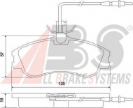 Комплект тормозных колодок A.B.S. 37016