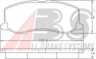 Комплект тормозных колодок A.B.S. 37017
