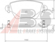 Комплект тормозных колодок A.B.S. 37254 OE