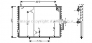 Конденсатор AVA QUALITY COOLING MS5160