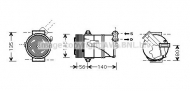 Компрессор AVA QUALITY COOLING OLK429