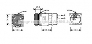 Компрессор AVA QUALITY COOLING RTK402