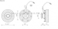 Сцепление AVA QUALITY COOLING MNC070