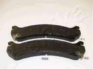 Комплект тормозных колодок ASHIKA 50-00-009