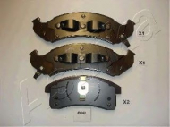 Комплект тормозных колодок ASHIKA 50-00-098