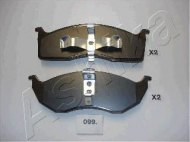 Комплект тормозных колодок ASHIKA 50-00-099