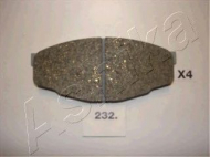 Комплект тормозных колодок ASHIKA 50-02-232