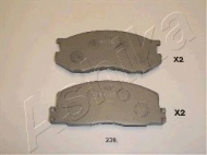 Комплект тормозных колодок ASHIKA 50-02-239