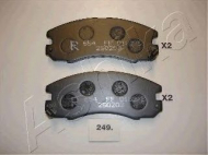 Комплект тормозных колодок ASHIKA 50-02-249