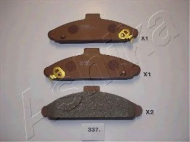 Комплект тормозных колодок ASHIKA 50-03-337