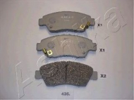 Комплект тормозных колодок ASHIKA 50-04-435