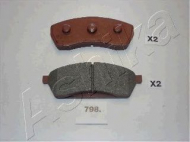 Комплект тормозных колодок ASHIKA 50-07-798