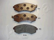 Комплект тормозных колодок ASHIKA 50-K0-014