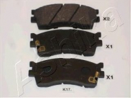 Комплект тормозных колодок ASHIKA 50-K0-017