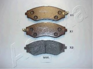 Комплект тормозных колодок ASHIKA 50-W0-005