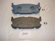 Комплект тормозных колодок ASHIKA 51-03-345