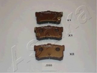Комплект тормозных колодок ASHIKA 51-05-598