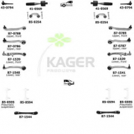 Подвеска колеса KAGER 80-0163