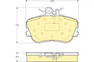 Комплект тормозных колодок GIRLING 6110941