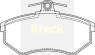 Комплект тормозных колодок BRECK 20669 00 701 00