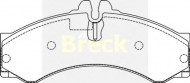 Комплект тормозных колодок BRECK 29076 00 703 10