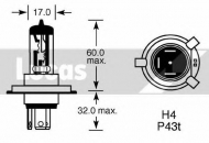 Лампа накаливания LUCAS ELECTRICAL LLB472