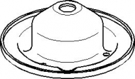 Тарелка пружины TOPRAN 107 136