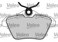 Комплект тормозных колодок VALEO 597187
