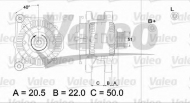 Генератор VALEO 436749