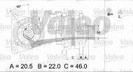 Генератор VALEO 437210