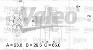 Генератор VALEO 437307
