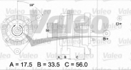 Генератор VALEO 437413