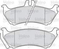 Комплект тормозных колодок VALEO 598813