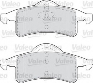 Комплект тормозных колодок VALEO 598677