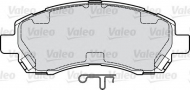 Комплект тормозных колодок VALEO 598915
