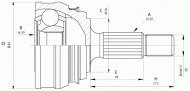 Шарнирный комплект OPEN PARTS CVJ5005.10