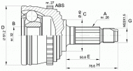Шарнирный комплект OPEN PARTS CVJ5264.10