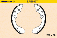 Комлект тормозных накладок BARUM BAE5027