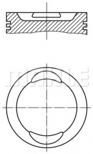 Поршень PERFECT CIRCLE 56 10498 0