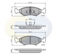 Комплект тормозных колодок COMLINE CBP0118